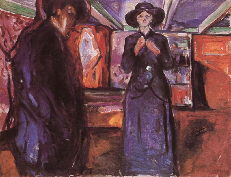 Edvard Munch Female and Male